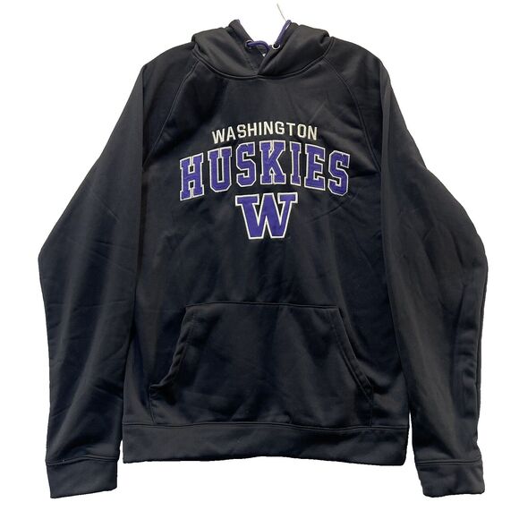 Washington Huskies Hoodie Sweatshirt Pullover Men's Medium - Picture 8 of 8